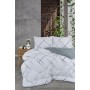 ETE HOMETEX ÇİFT KİŞİLİK WELSOFT UYKU SETİ YANSIMA GRİ 8696474232027